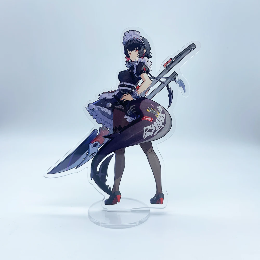 Anime Zenless Zone Zero Ellen Joe Cosplay Acryli Figure Hoshimi Miyabi Rainbow film Stand Desk Decor Fans Toy Gift For Friend
