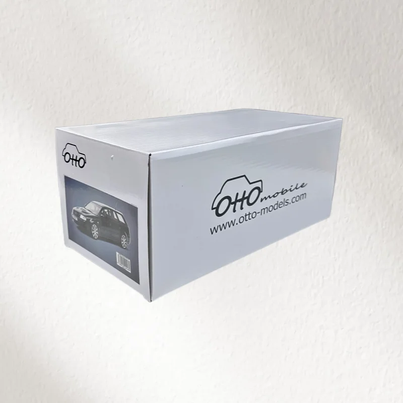 Otto diecast 1/18 escala audi resina modelo carro audi rs6 clubsport 2004 jogar veículos brinquedos para meninos presente caixa original