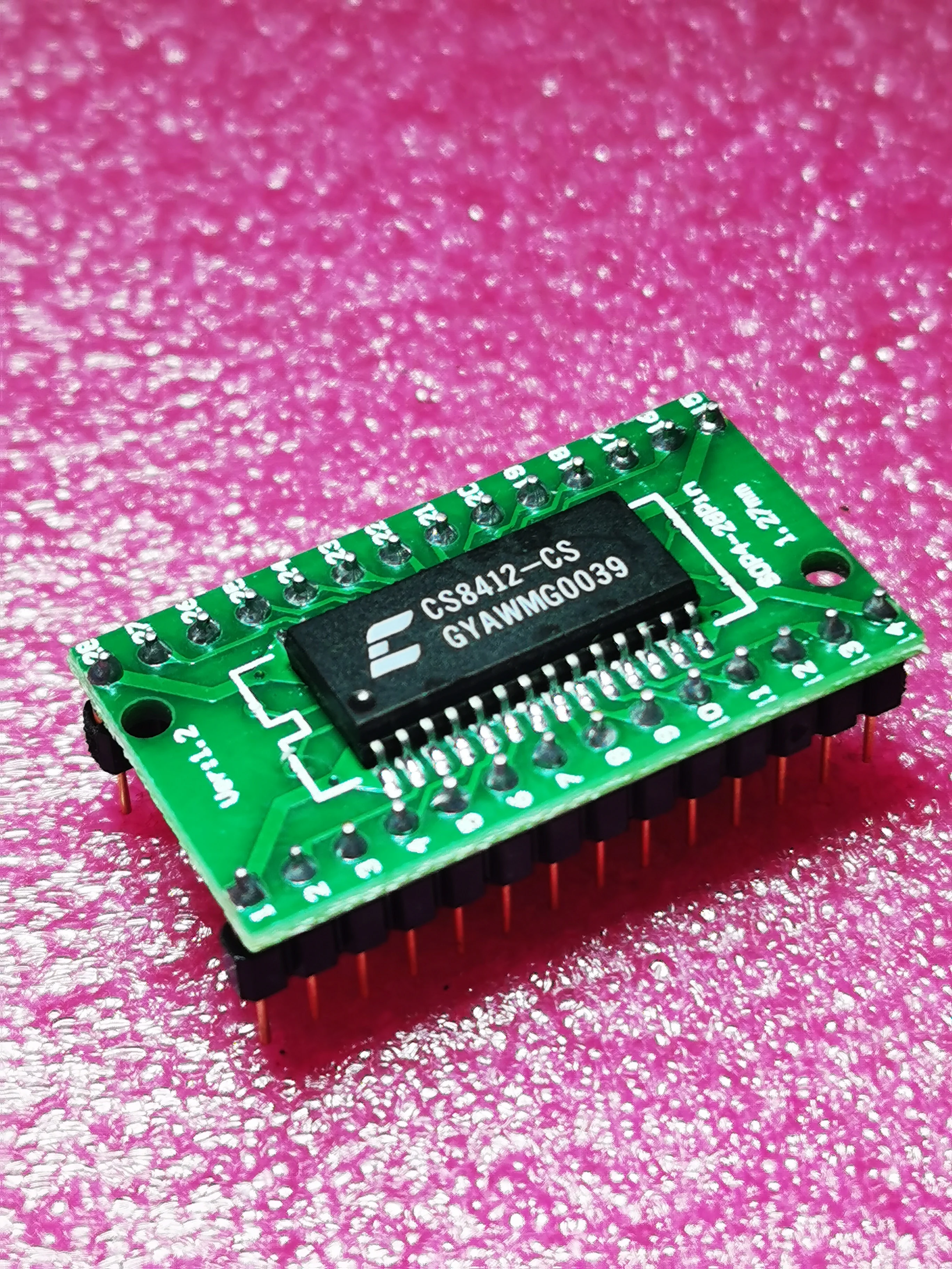 cs8412 Original cs8412-csz cs8414 cs8415 cs8416 (SOP28 zu DIP28) Digital Audio Interface Empfänger