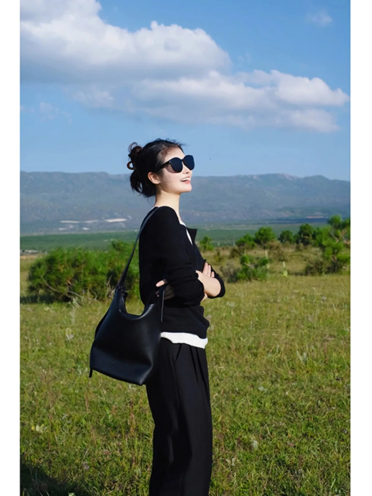 البلوزات لاعبا البلوفرات النسائية الصوف سترة المرأة البلوز نمط الأعمال هامش أومبير في الهواء الطلق الحيوان الطبيعة لطيف الخريف