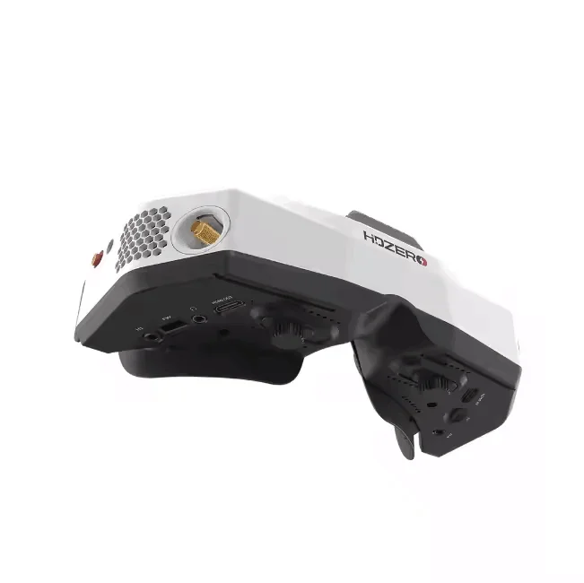 Óculos HDZero FPV 46FOV 1080P 90HZ Display OLED 3ms Latency DVR embutido 2-5S Capacete Receptor Óculos RC FPV Racing
