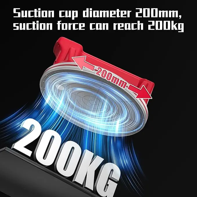 8 "ترقية شاشة ديجيتال التلقائي كوب الشفط الإلكتروني السيراميك غريس بلاط البورسلين أدوات التيل مصاصة فراغ