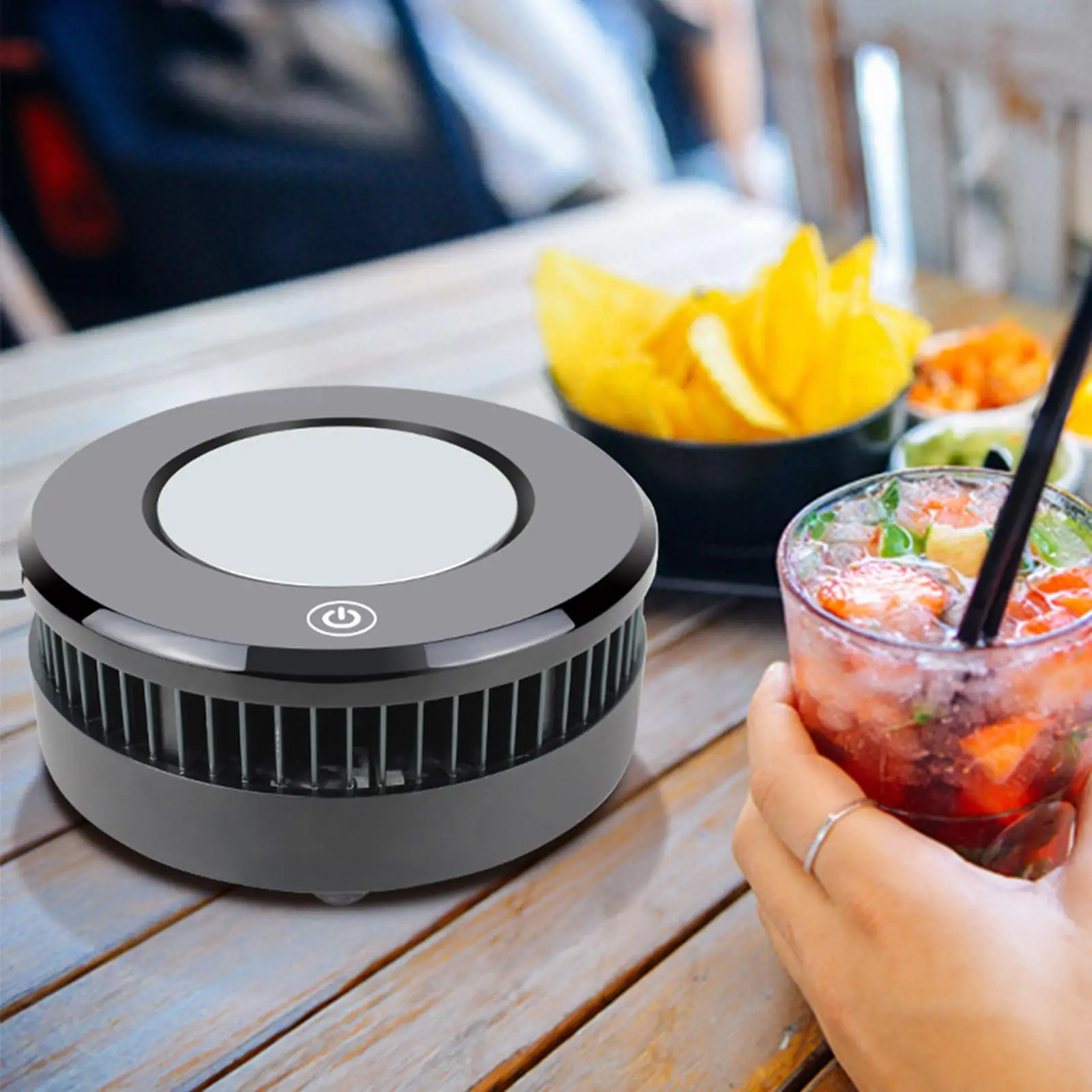 電気飲料カップ 電気カップベース デスクトップミニ冷蔵庫 ドリンクパーティー用