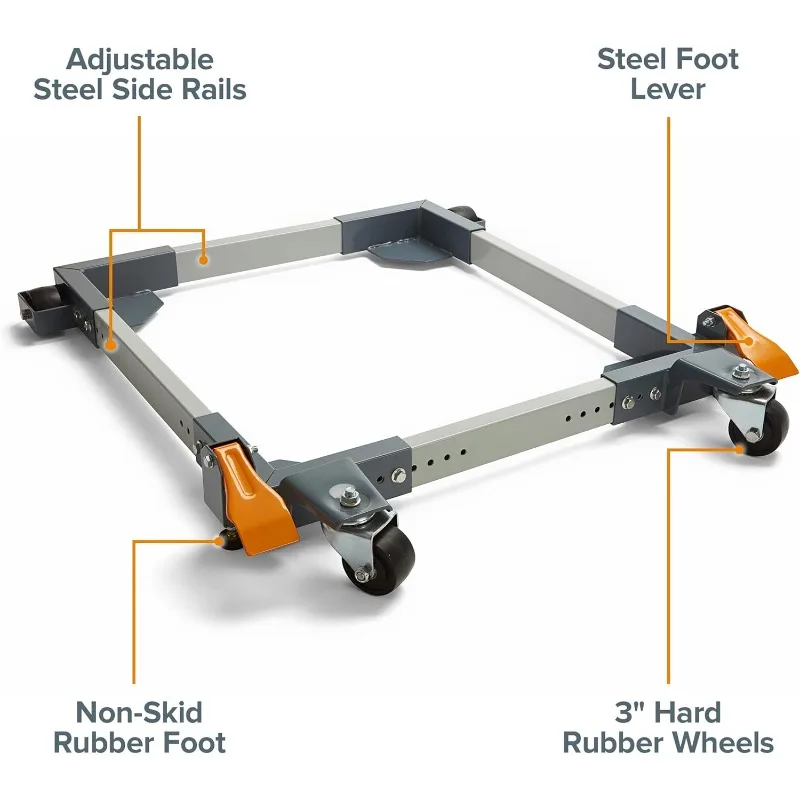 PM-3500-Industrial Strength Universal Rolling Mobile Base That Makes Your Heaviest Power Tools Easy to Move