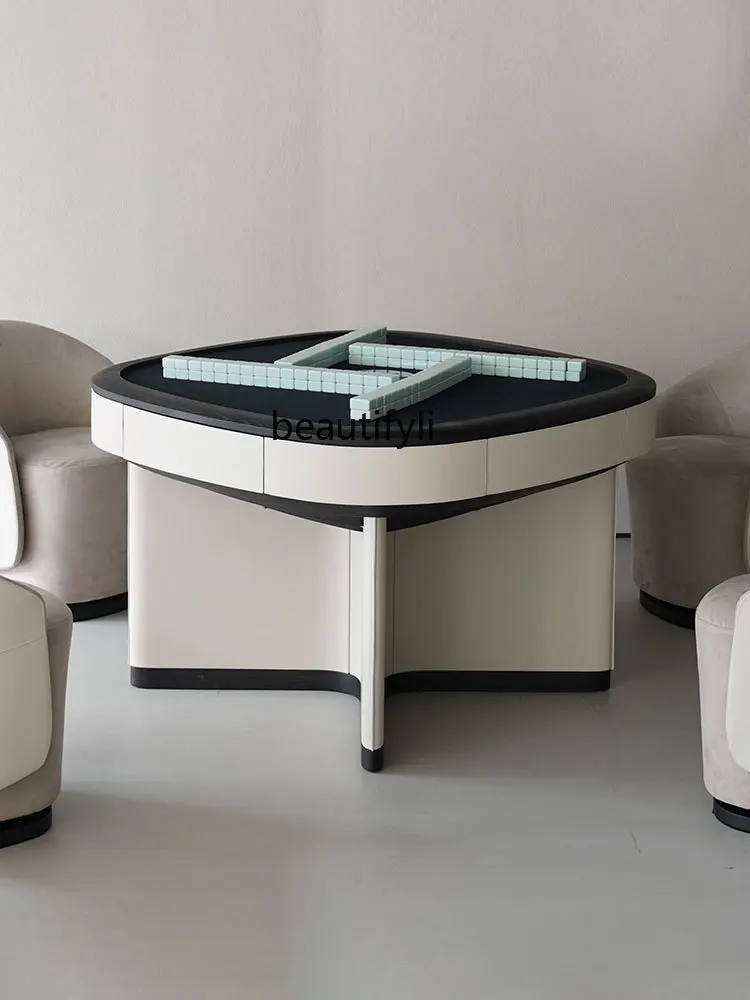 Designer Villa Entertainment Large Apartment Mahjong Table Italian Gaming Table