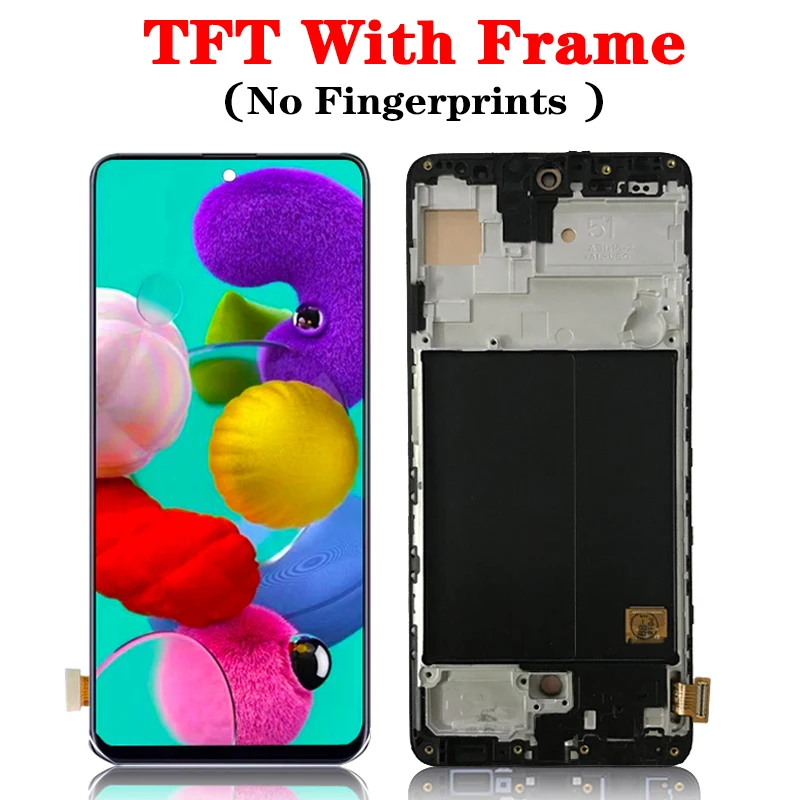 test LCD For Samsung  A51 A515 LCD Display A515F/DS A515FD A515 LCD Display Touch Screen Replacement A515F Display