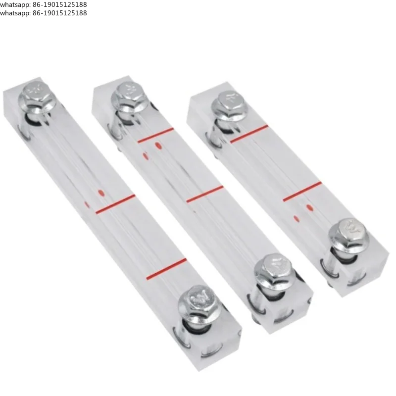 2pcs Air Compressor Oil Sight Glass - Screw-Type Oil Level Gauge with Temperature Resistant Window