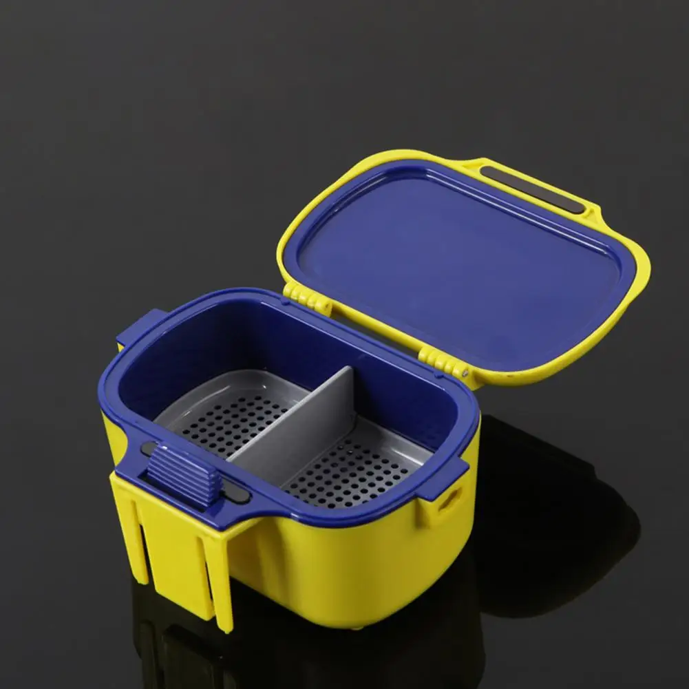 

Fishing Bait Box Waterproof Live Bait Box for Fishing with Breathable Hole Earthworm Worm Lure Holder Storage Case Container