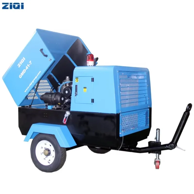 Portable Air Compressor Machine for Sandblasting
