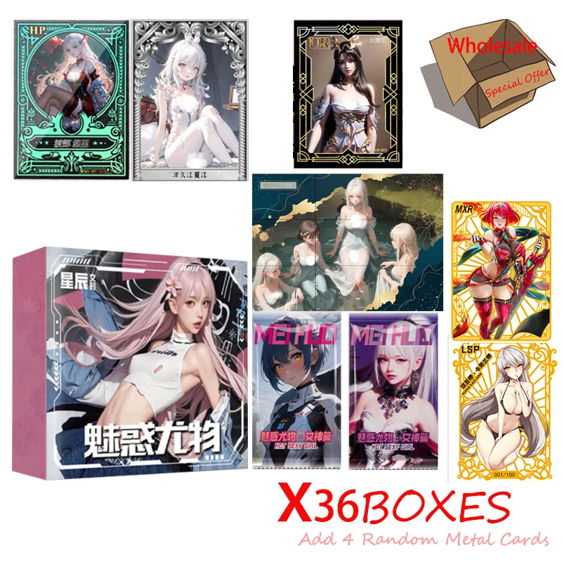 Goddess Story Charm Beautiful Girl Series Collection Card Waifu Booster Box Doujin Toys And Hobbies Gift Special Price Wholesale