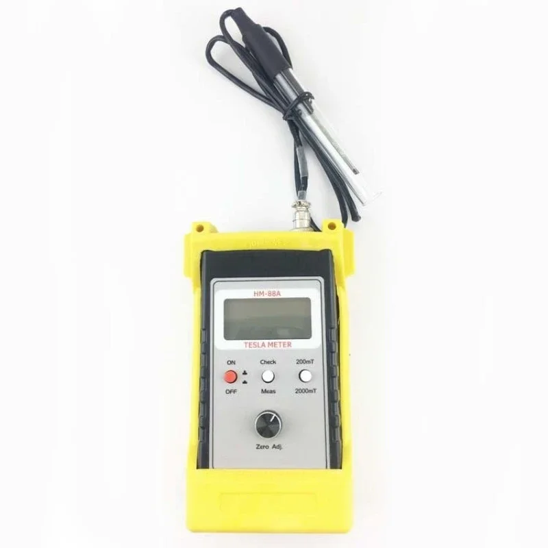 Digital Gaussian Meter Rechargeable Handheld Magnetometer Magnetic Field Tester