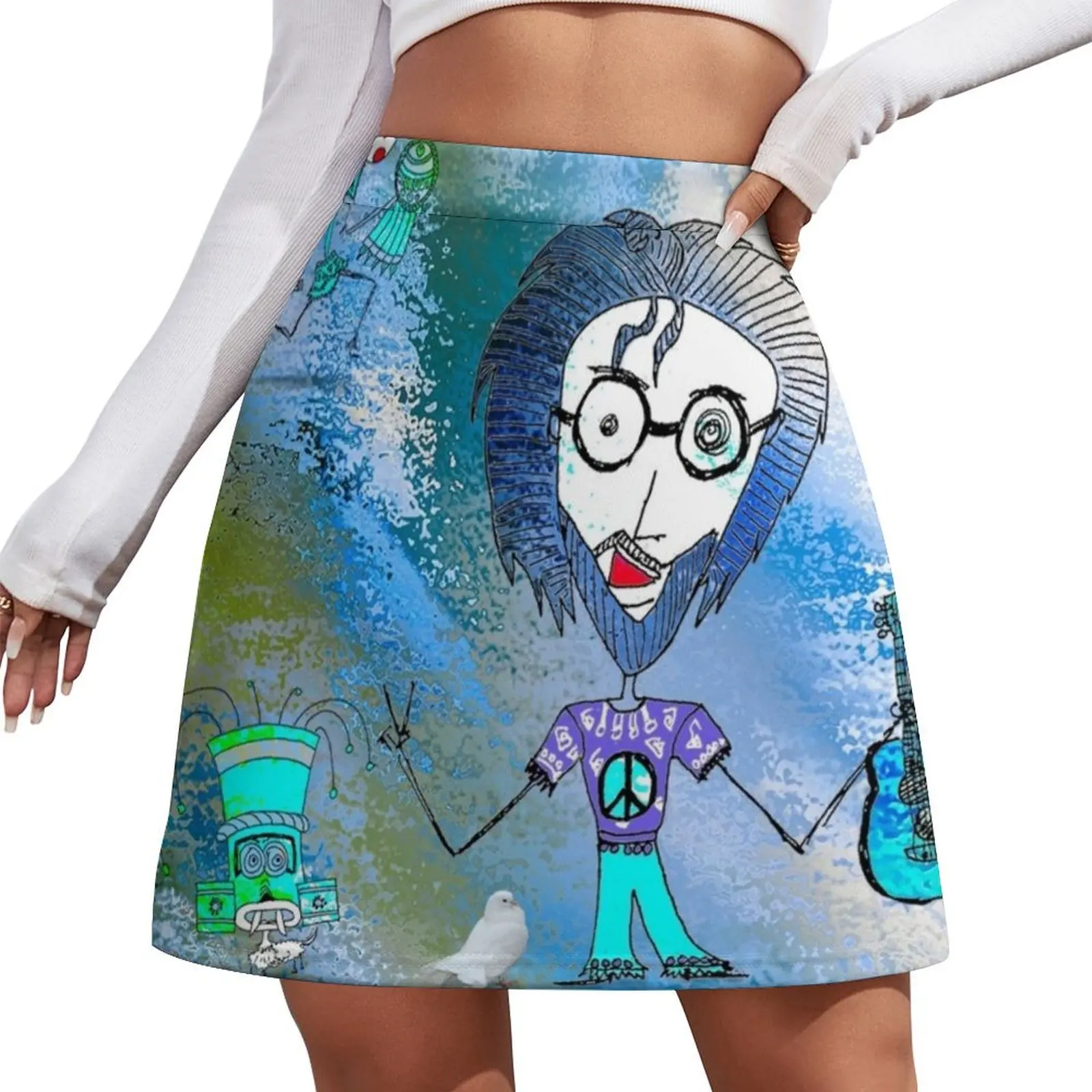 

Peace on the Horizon Mini Skirt dresses summer woman 2026 korean clothes ladies skirt for woman japanese style