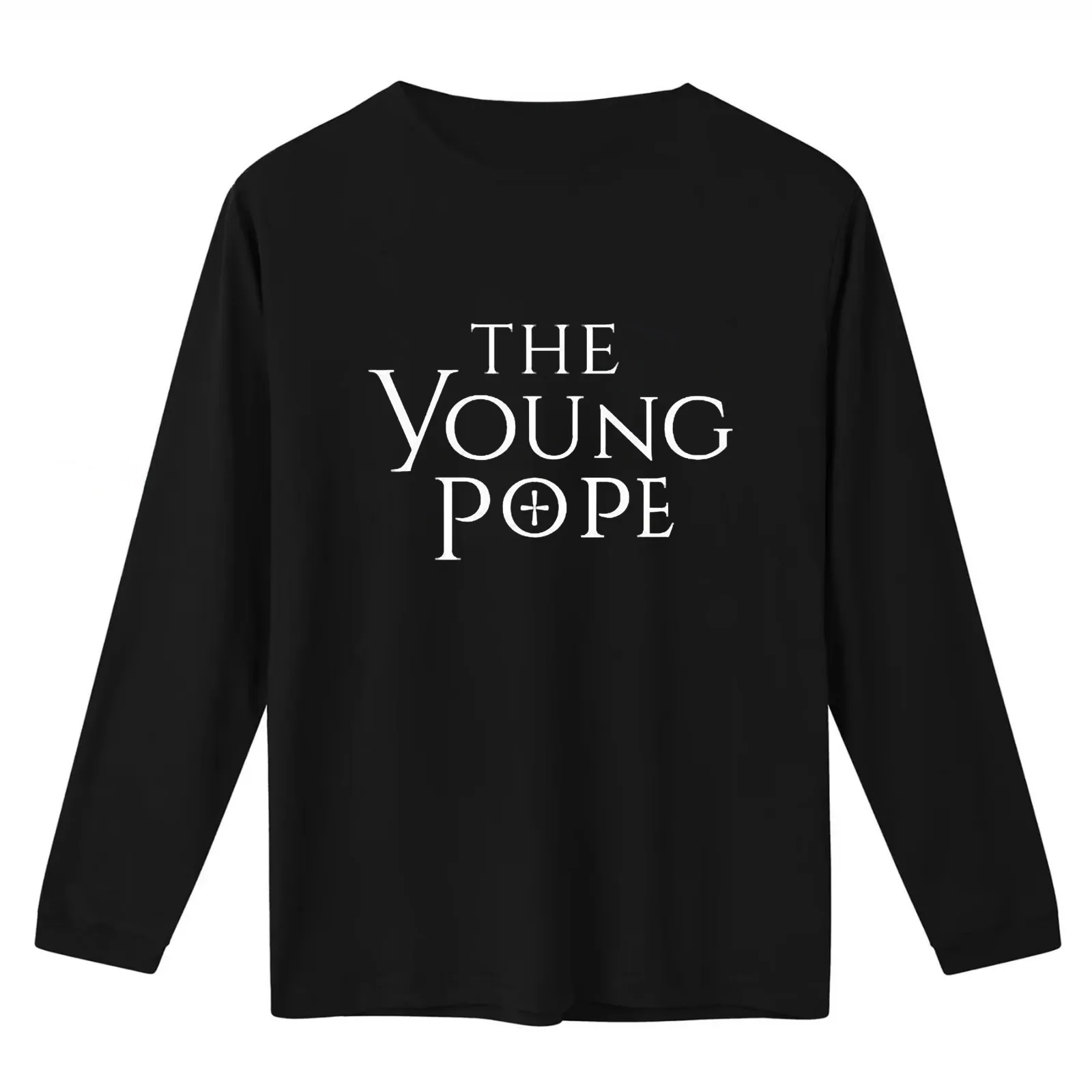 The Young Pope Tv Series Long T-Shirt Summer Casual Cotton Tee Oversized Streetwear Tops Vintage Graphic Print 100% Cotton