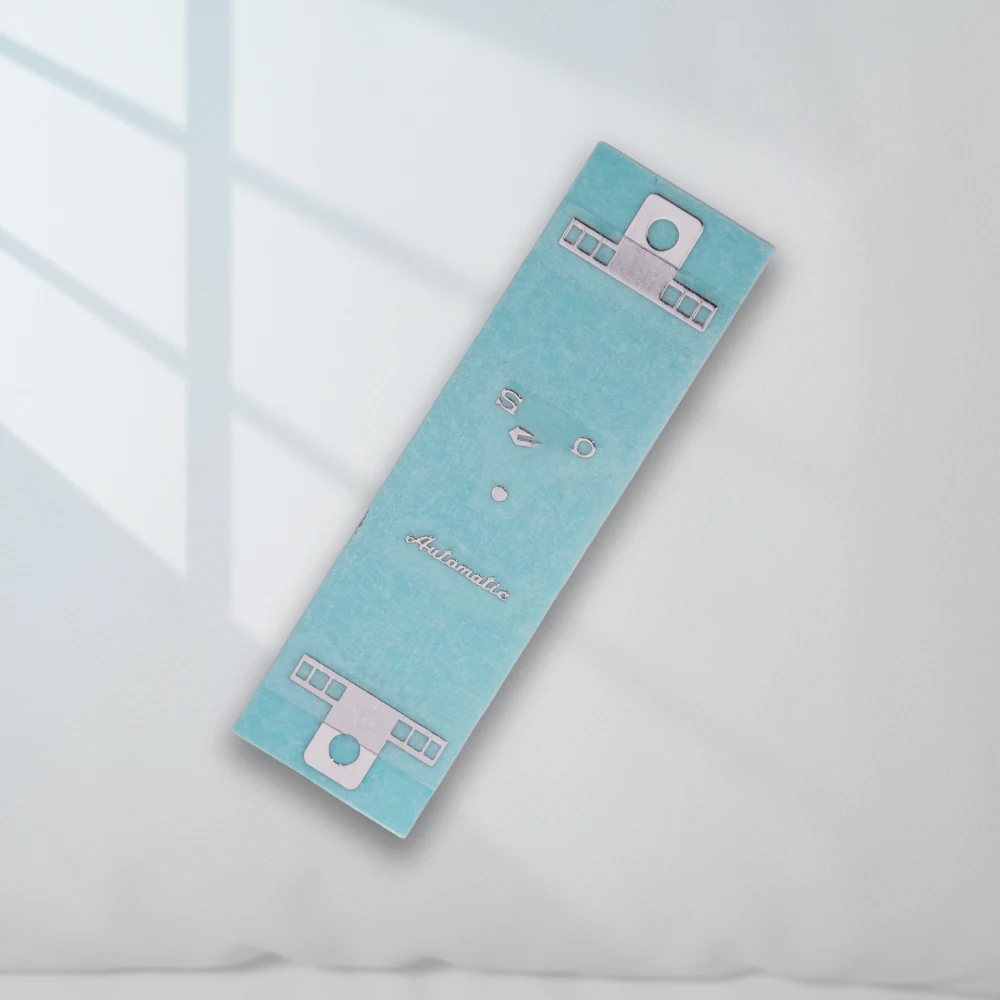 Adesivo in metallo rame nichel con logo SS di alta qualità Strumento di riparazione a quattro colori applicato alla superficie del quadrante da 27 mm-30 mm