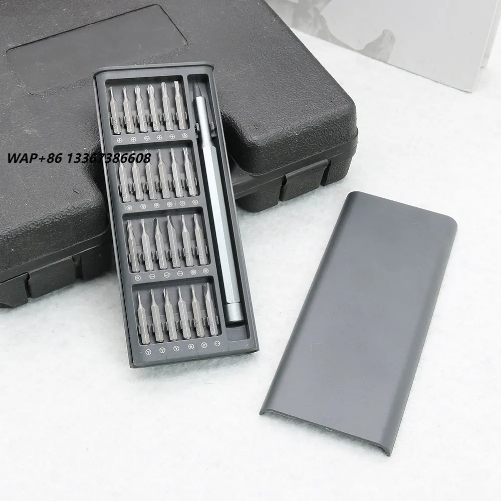 25-Piece Mini Compact Precision Screwdriver Set Industrial Grade Steel Cr.V Handle Multipurpose Repair Toolkit for Doorbells