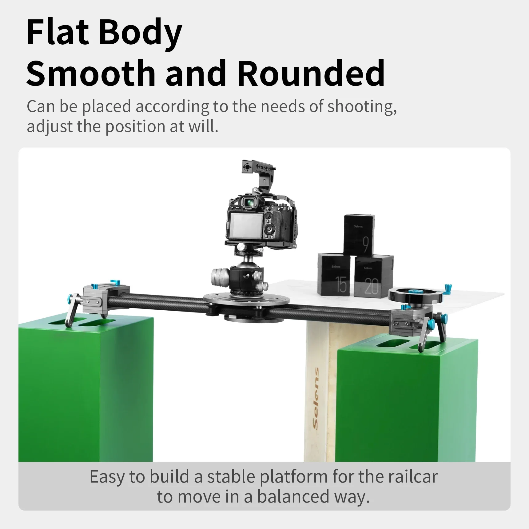 Selens caixa de armazenamento multiuso de madeira apple box para sistema de suporte de filme e vídeo, suporte para câmera, ferramenta de estúdio de fotografia