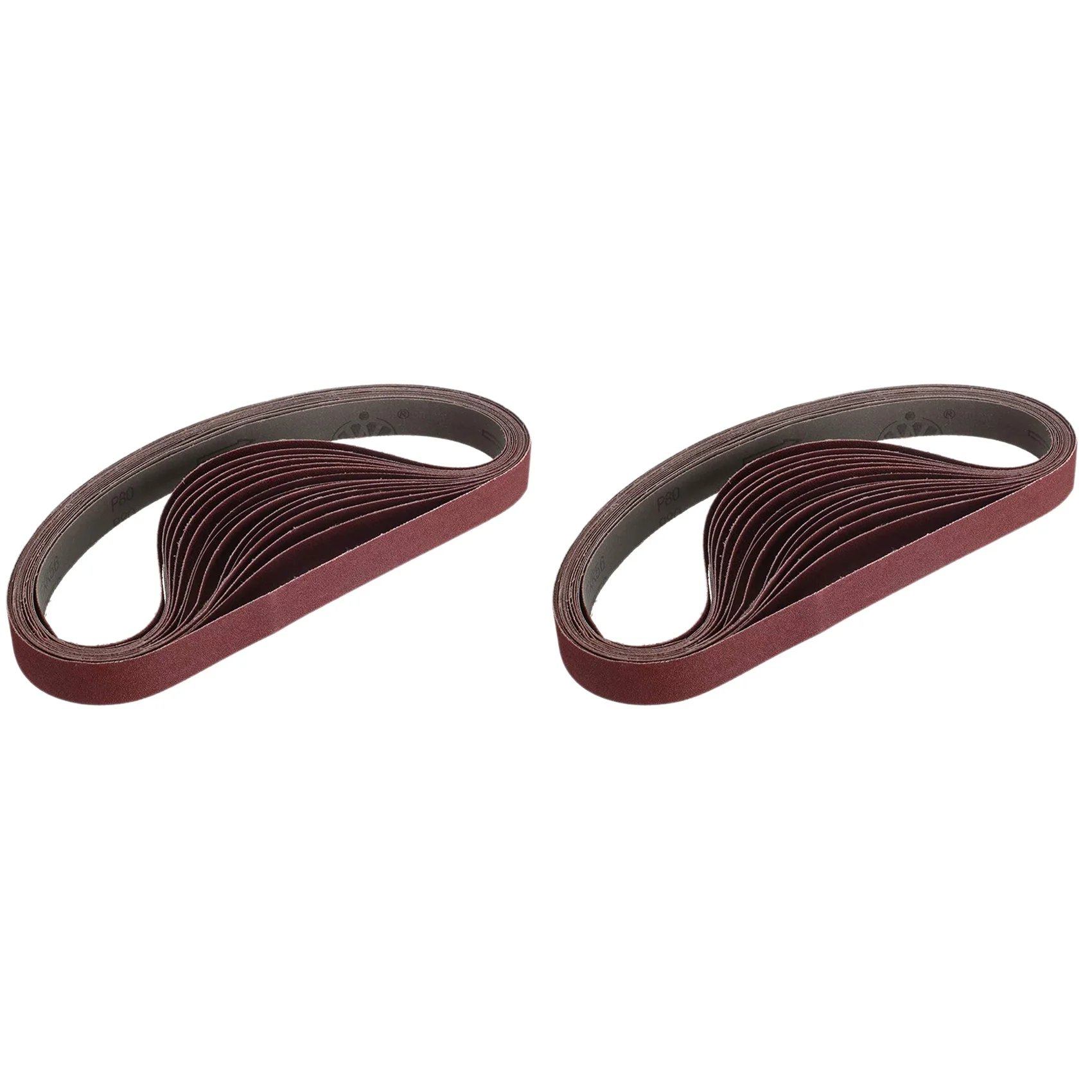 AB51 30Pcs 1X30 Inch Aluminum Oxide Sanding Belts Heavy Duty Sanding Belts Multipurpose Abrasive Belts For Belt Sander