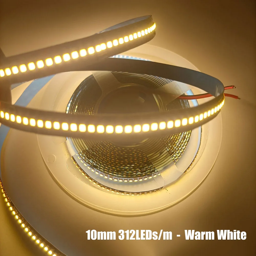 Luz de tira conduzida super brilhante, SMD 2025, 5m, branco, diodo de fita, 312LED, 624LED, IP20, não, impermeável, lâmpada, tiras, DC 12V