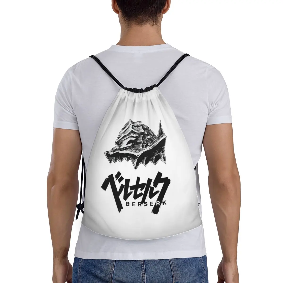 Berserk Sacrifice Mark Demon Sword And Magic Backpacks Fashion Drawstring Bags Sundries Bag Book Bags for Travel School