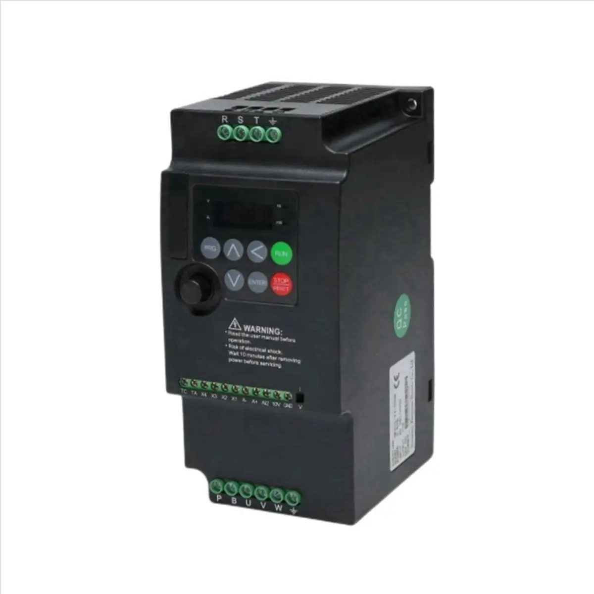 Limited Stock！220V to 380V VFD Frequency Converter Single Phase Input Three Phase Output Inverter 5.5KW Motor Speed Controller