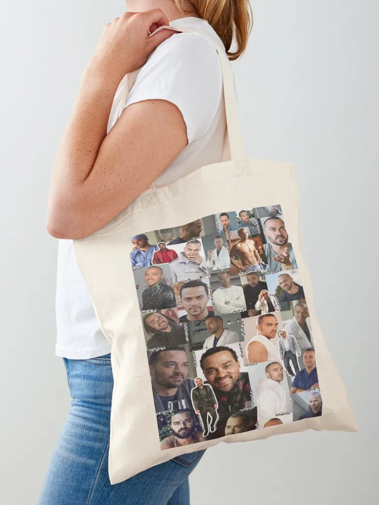 

Jackson Avery Collage Tote Bag tote bag women tote bag men women handbag