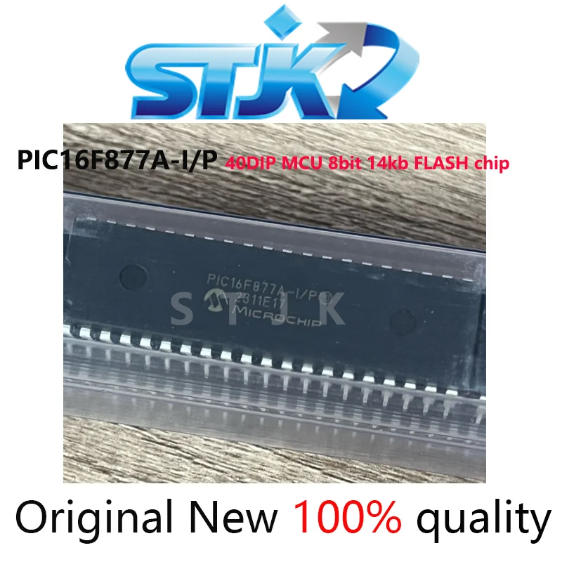 

PIC16F877A-I/P PIC16F877A DIP40 MCU 8BIT 14KB FLASH chip