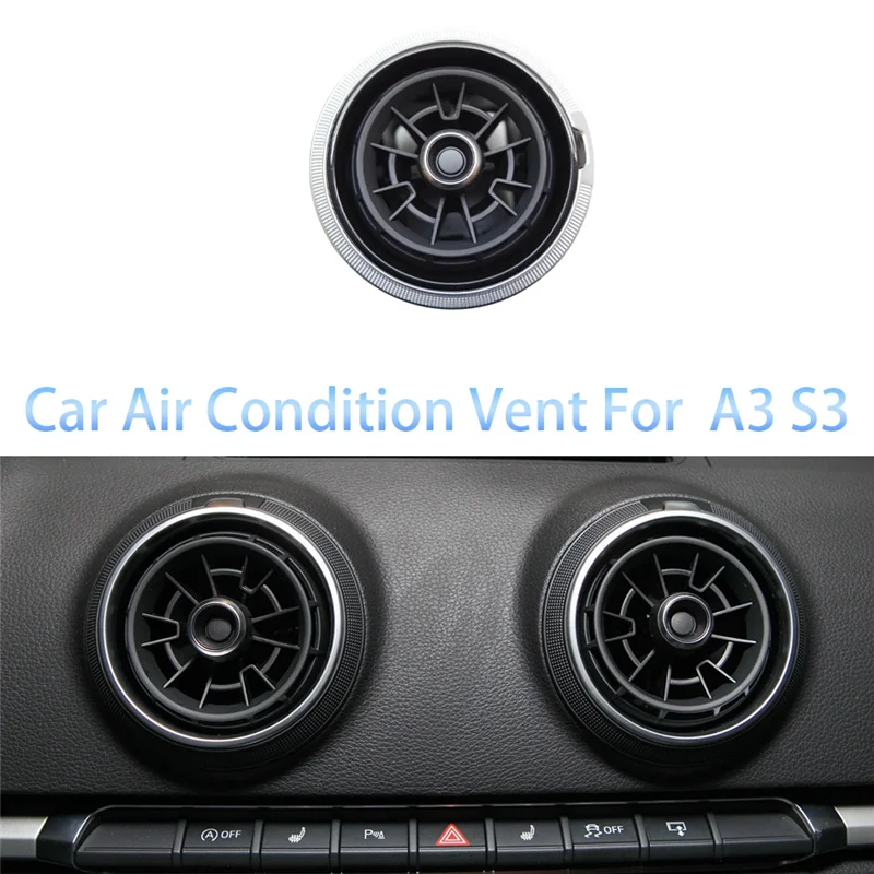 A3 S3 RS3 スポーツバック 8V 2017- 車のダッシュボードエアコンベント 81A820901B
