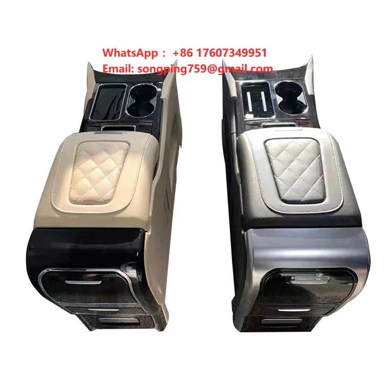 High Quality Armrest Box With Refrigerator for Alphard Luxurious Central Control Armrest