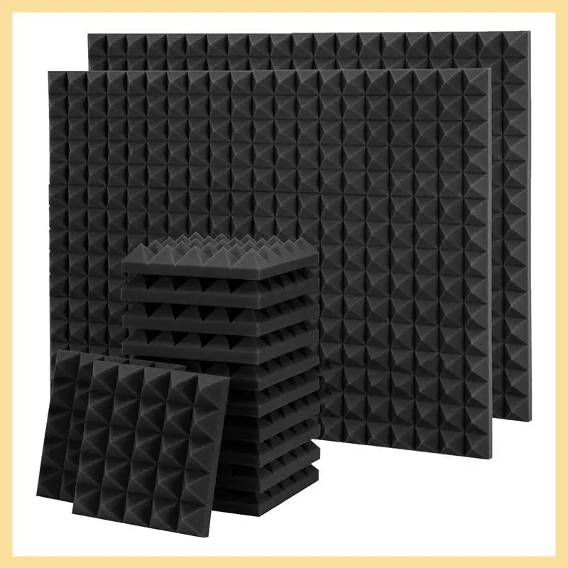 

AA90-36 Pack 9.8X 9.8X 2 Inch Sound Proof Foam Sound Absorbing Panel For Wall,Studio, Home And Office