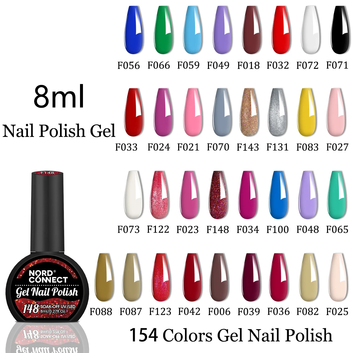 8ml 천연 젤 네일 폴리쉬, 오래 지속되는 빠른 건조, 인기 있는 네일 폴리쉬 색상 젤 네일 폴리쉬, 광택 네일 폴리쉬 시리즈, p