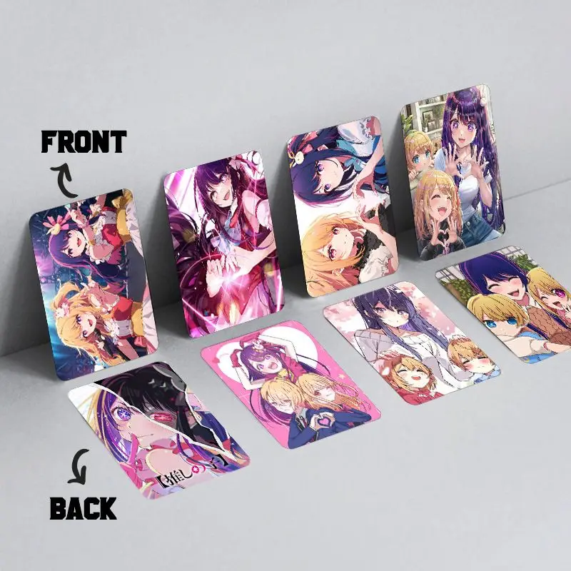 50 unids/caja Anime Oshi no Ko tarjetas fotográficas Kpop Lomo tarjetas MHoshino Ai Cho Hoshino tarjeta de fotos colección de álbum cubierta aleatoria