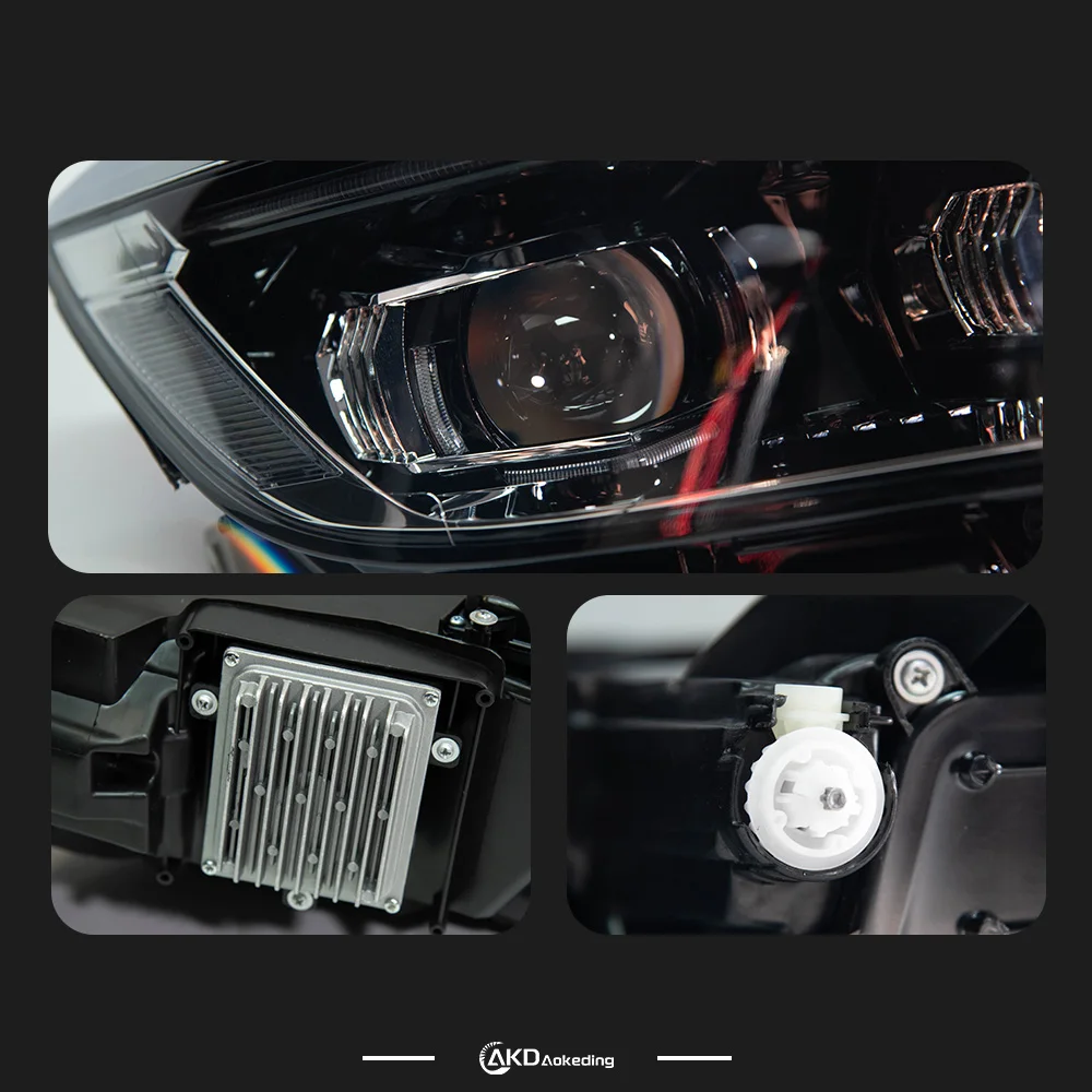Car Styling Head Lamp for VW Passat B8 LED Headlight 2015-2019 Magotan Headlight DRL Hid Head Lamp Angel Eye Bi Xenon Beam