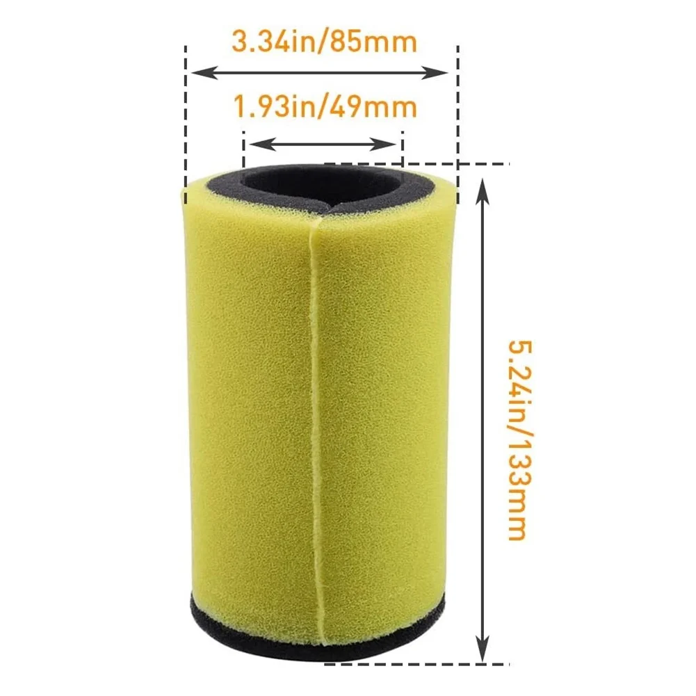Efficient Air Filter for For Kodiak 400 and For Big Bear 350 Compatible with 250 Easy Installation for Users Efficient