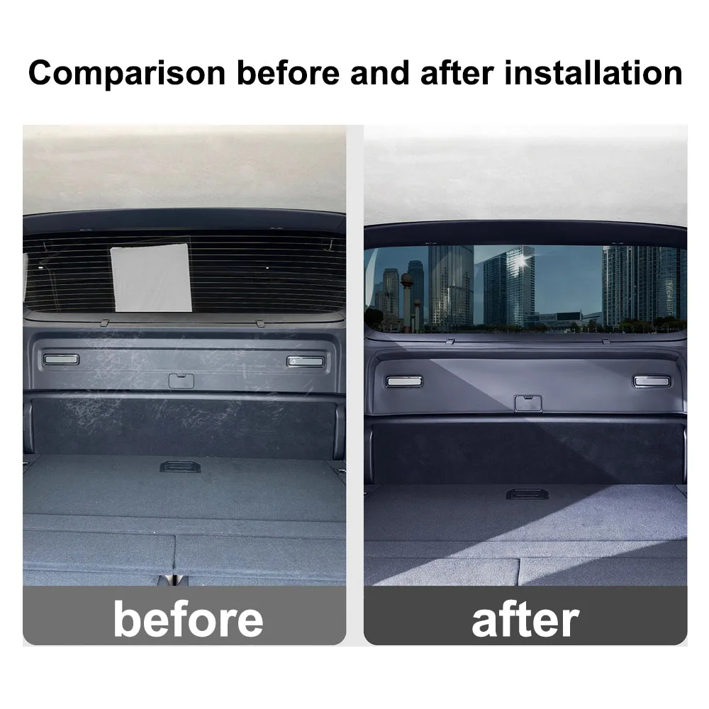 Tailgate Protective Pad For ZEEKR 9X 2025 2026 Car Modification Accessories Original Color Leather Pad Scratch-resistant