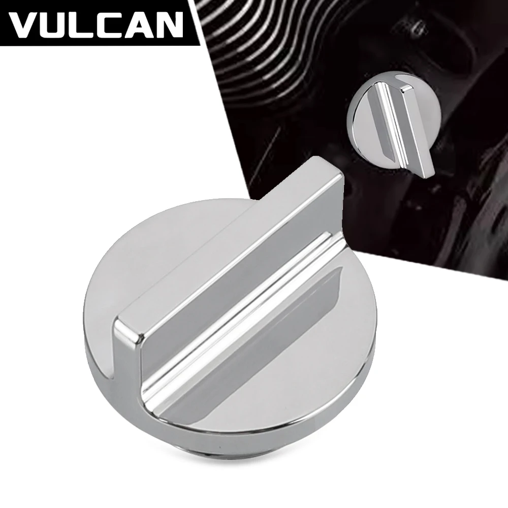 

Motorcycle Chrome Billet Oil Filler Cap For Kawasaki VULCAN 900 Vn900 Vulcan900 Classic LT Custom SPECIAL EDITION 2006-2024 2025