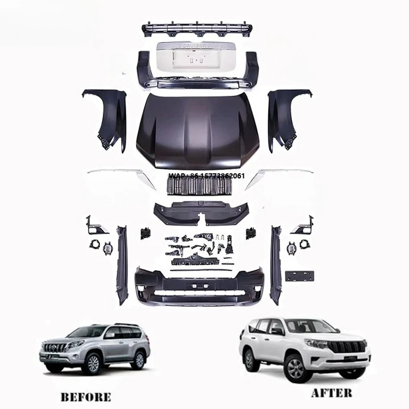 

Car Body Kits for Prado 2010-2017 Update 2018 2019 2020 2021 Prado FJ150 Facelift Body Kits