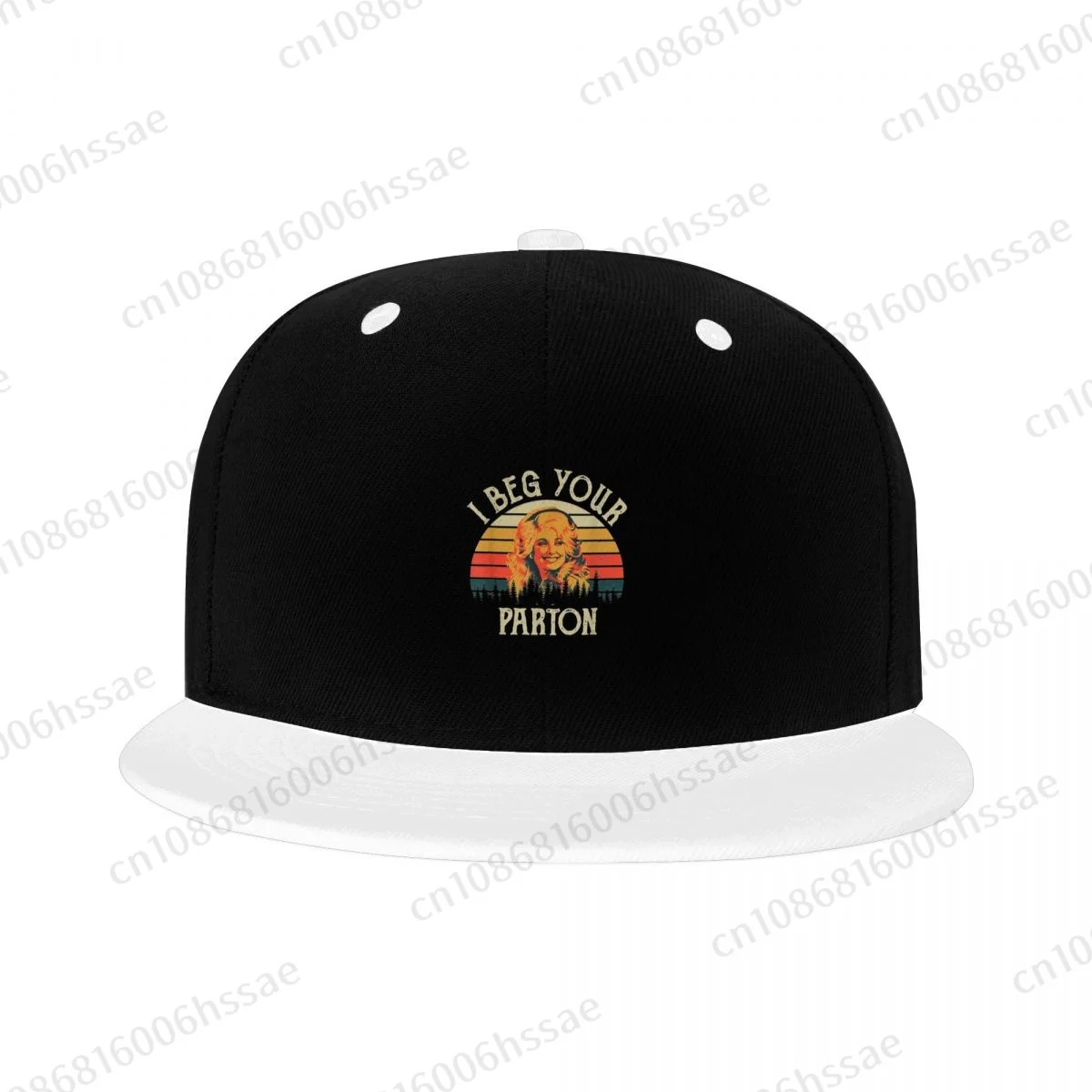 I Beg Your Parton Hip Hop Baseball Caps Running Adult Men Women Flat Hats Fashionable Outdoor Hat