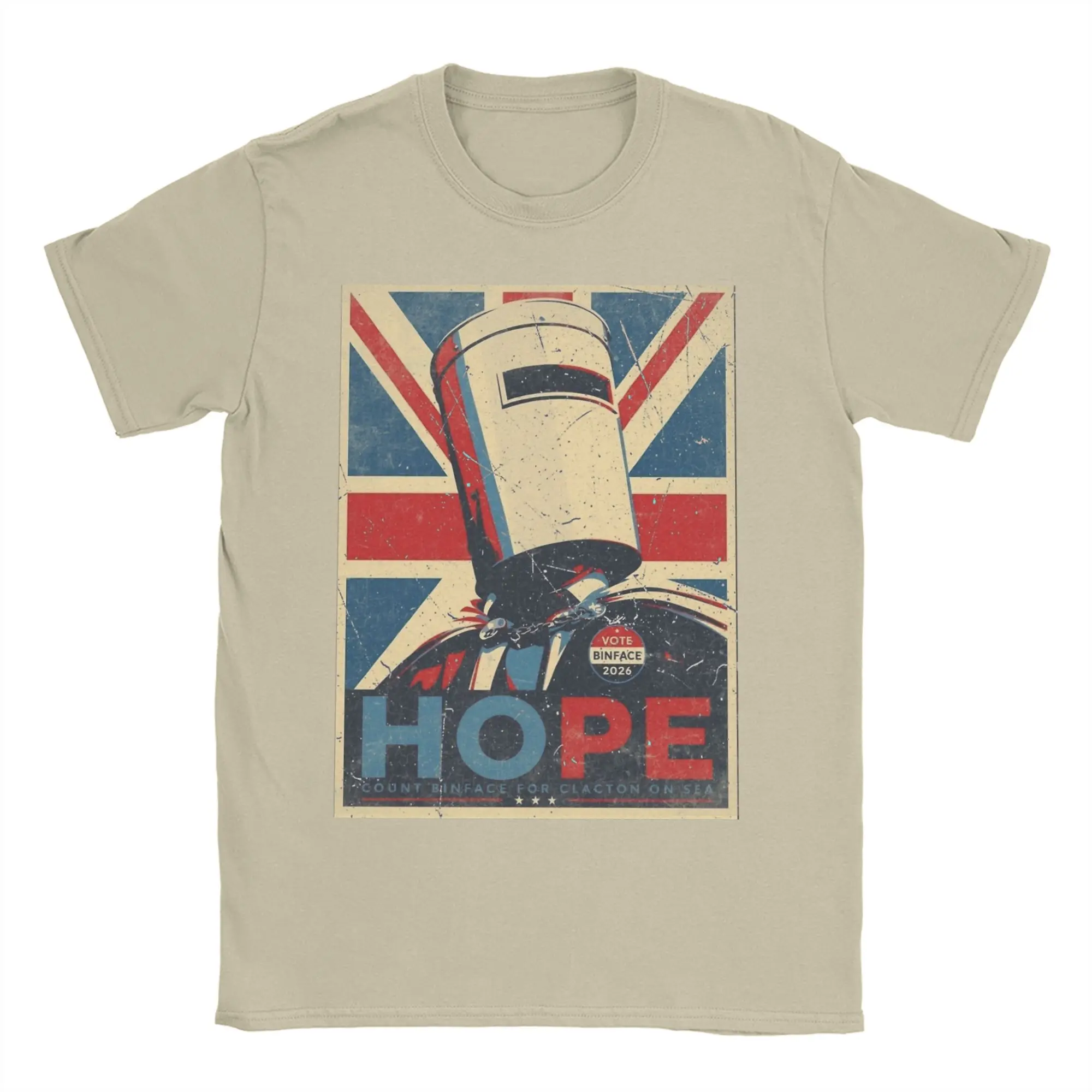 Count Binface HOPE T Shirt Men Women Cotton Vintage T-Shirts Crewneck  Tees Short Sleeve Clothes New Arrival