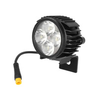 Electric Scooter Front Headlight for Kukirin G2 Pro 2024/Kugoo G2 Pro/G2 Max G2 Master Handlebar Lamp Head LED Light Accessories