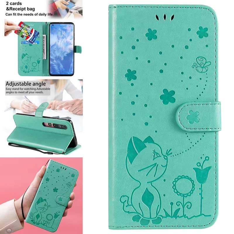 Case For Xiaomi MI 10T Note 10 Ultra CC9e CC9 9T Pro MI9 A3 A2 Lite Poco M3 X3 NFC F2 F1 Flip PU Wallet Leather Phone Cover