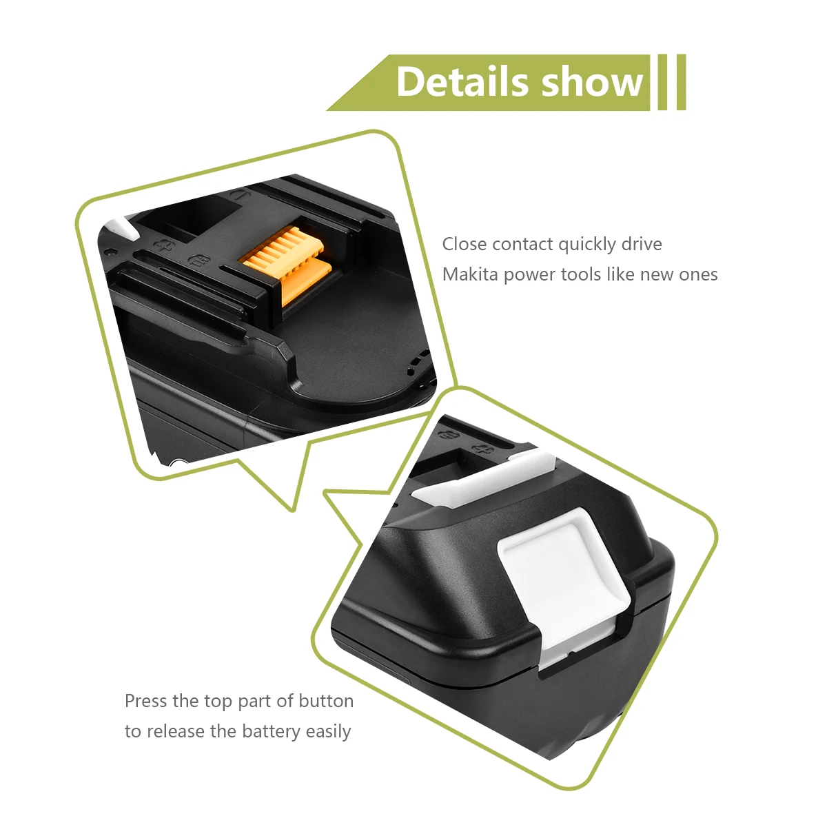 3.0/5.5/6.0/9AH Battery for Makita Battery 18v BL1830 Rechargeable Power Tool Battery  BL1860B BL186018650 Li-Ion With LED Charg