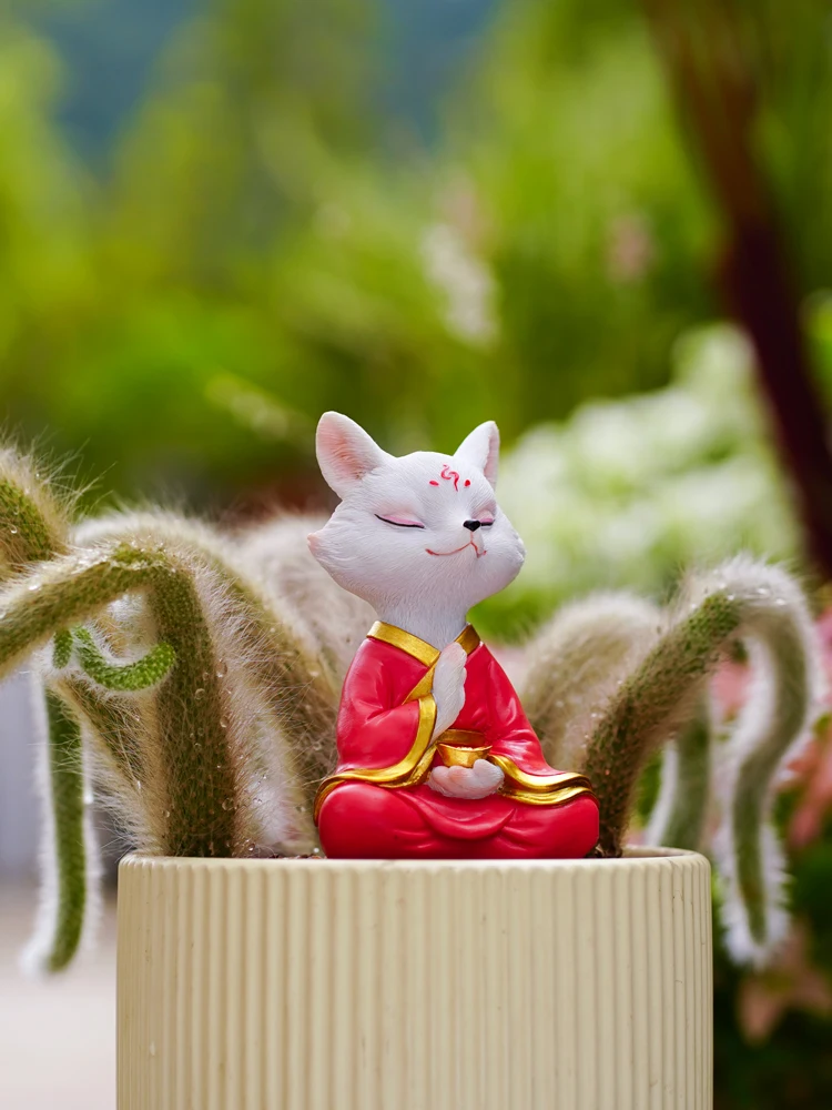 

Современный декоративный суккулент в горшке «Обезьянья хвостатая колонна» для сада и балкона, украшение для мини-ландшафта