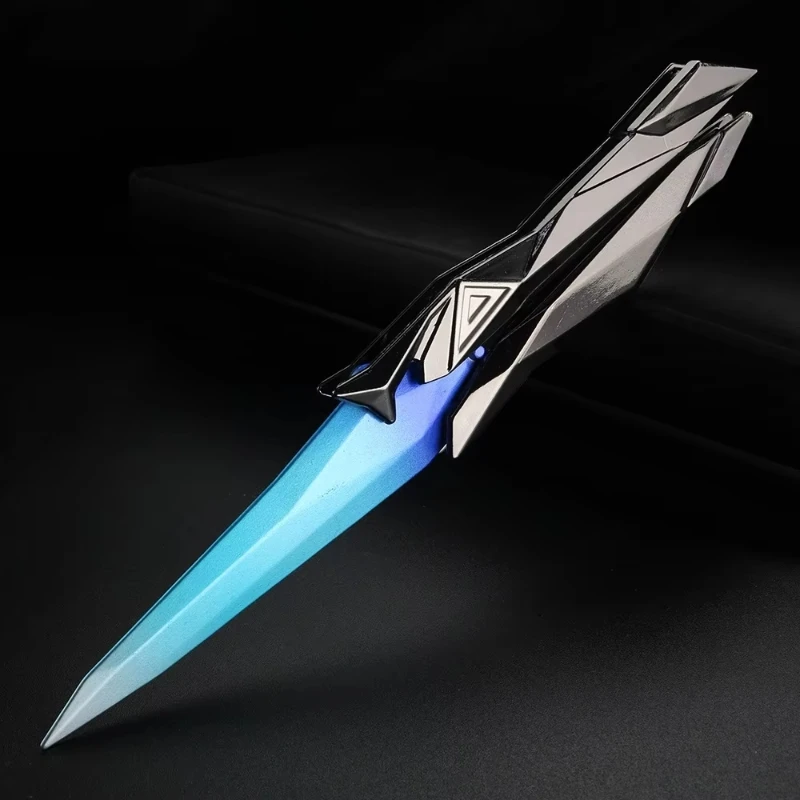 Valorant Singularity Butterfly-Messer, faltbare Replik, Spielzeug für Jungen, Plastikmodell, Sammlerstück, Nahkampfausrüstung für Cosplay und Gaming – Detail 9