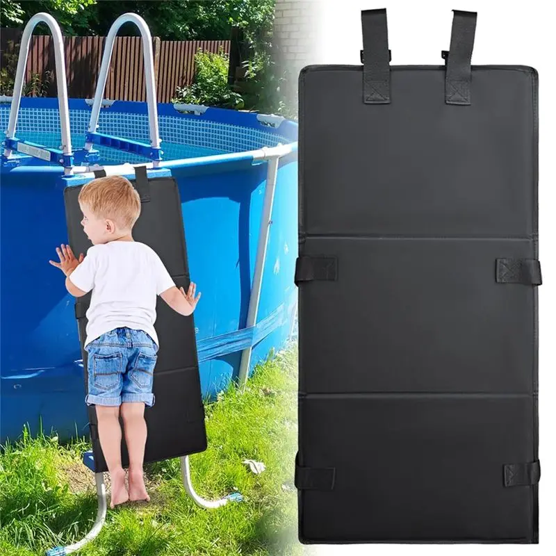 واقي سلم حمام السباحة الجديد لعام 2026، غطاء سلم حمام السباحة لمنع الأطفال من تسلق السلالم، وسادة غطاء سلم السرير بطابقين