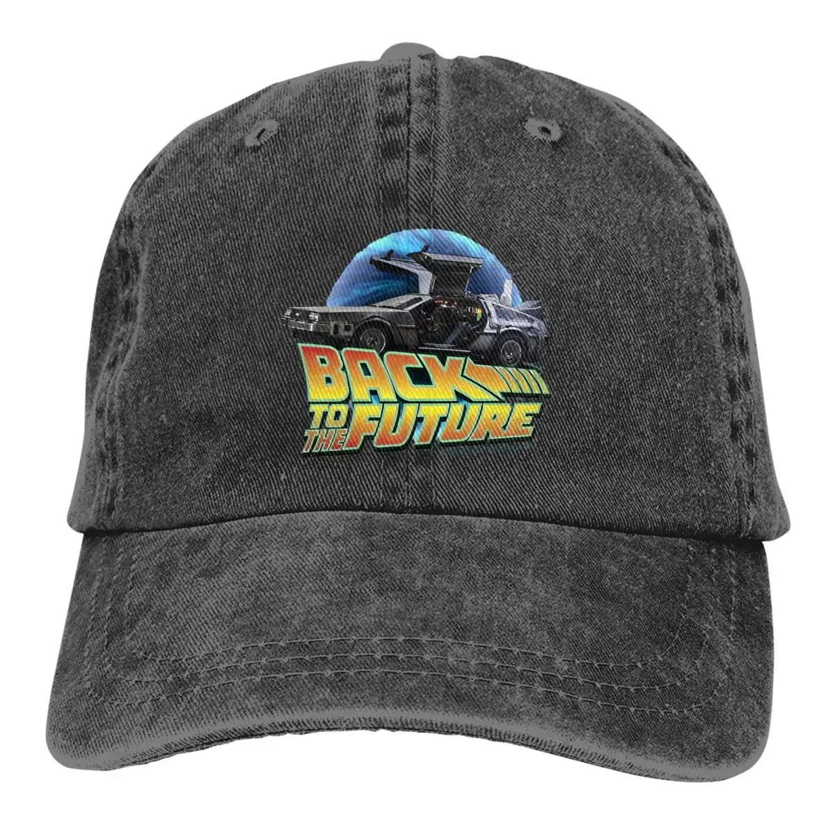 Back To The Future Movie Daluraen In Time Baseball Caps for Men Women Distressed  Headwear 80s Science Fiction Hats Cap