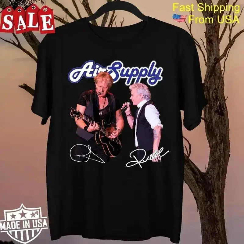 New Air Supply Soft Rock Band For Fans All Size T Shirt