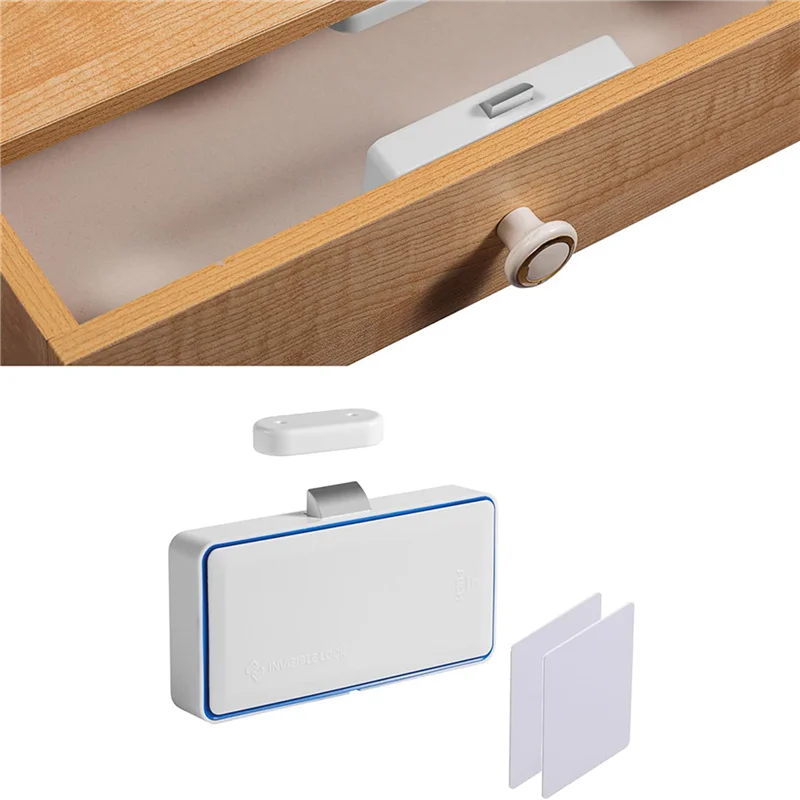 

B92B-3X Cabinet Lock, Smart NFC RFID Electronic DIY Child Safety Proofing Lock For Cabinet Drawer Locker Cupboard