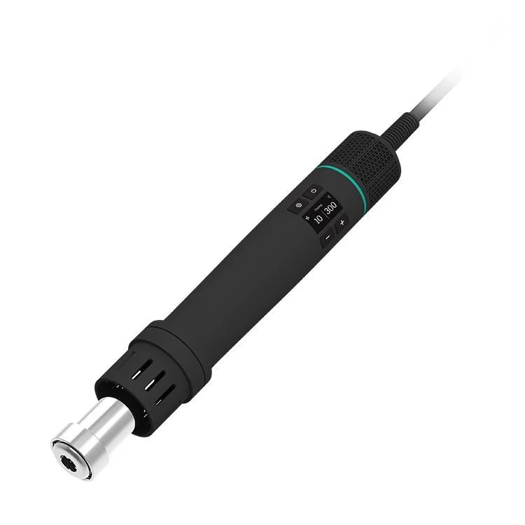 

QUICK TR1 1000W 220V/110V High Power Smart Portable Air Gun 60,000 Rpm High Efficiency Fan Hot Air Gun for Mobile Phone Repairs