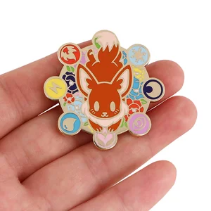 Wild Dragon Emaille Broschen, Anime -Monster, Rucksack und Jeans, Kleidungsembleme, schmelzende Schmuckzubehör, Geschenke 6 Hauptverkauf Dragao Avatar - №1