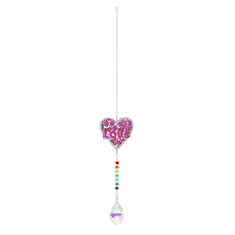 Diamond Painting Wind Chime Hanging Pendant Diamond Embroidery Kit Cross Stitch DIY Home Paint By Number Kits Art Craft